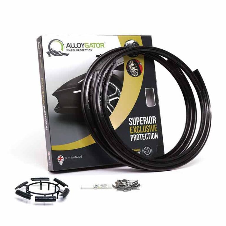 Set van 4 Alloygators Zwart