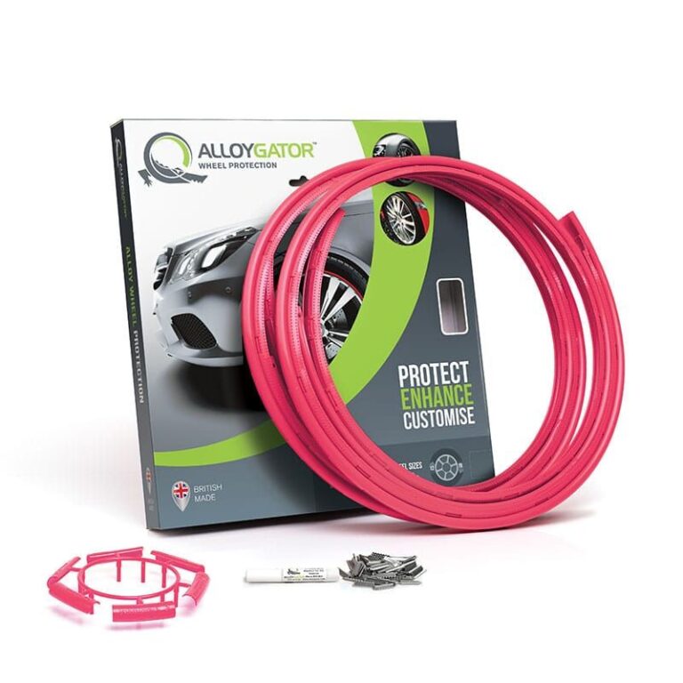 Set van 4 Alloygators Roze