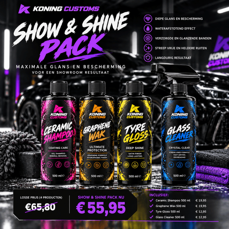 Koning Customs Show & Shine Pack – Glans & Bescherming