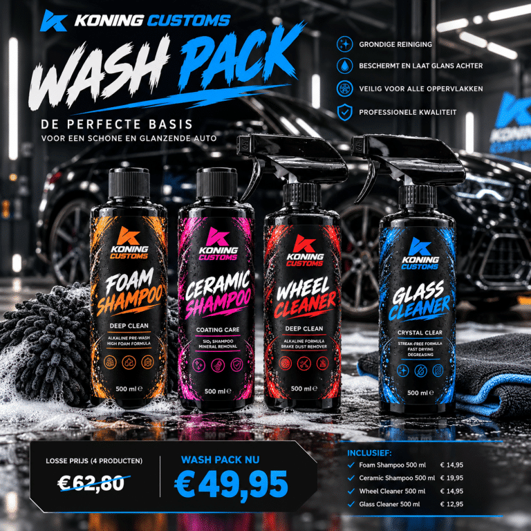 Koning Customs Wash Pack – Complete Autowas Set